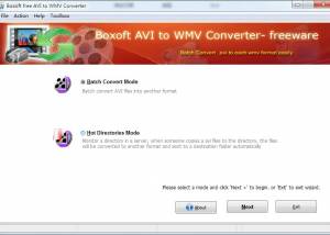 software - Boxoft AVI to FLV Converter (freeware) 1.0 screenshot