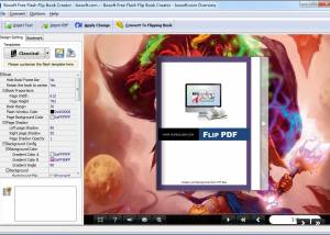 Boxoft Free Flash Flip Book Creator screenshot