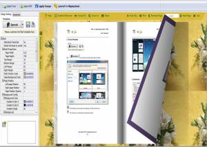 software - Boxoft Free Flipbook Publisher 1.3 screenshot