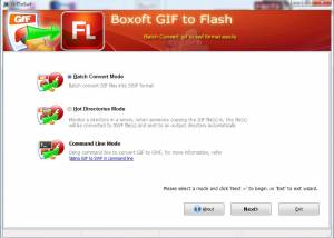 Boxoft GIF To Flash screenshot
