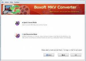 Boxoft MKV Converter screenshot