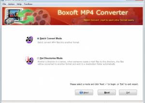 Boxoft MP4 Converter screenshot