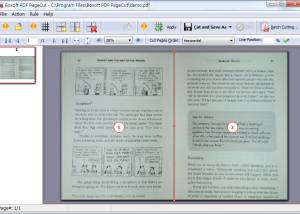 Boxoft PDF PageCut screenshot