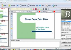 Boxoft PowerPoint to Flash screenshot