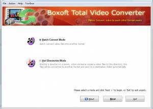 Boxoft Total Video Converter screenshot