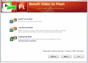 Boxoft Video To Flash screenshot