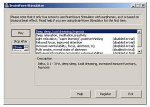 BrainWave Stimulators screenshot