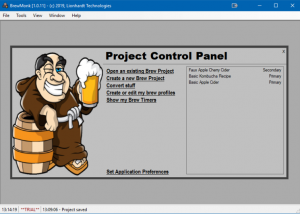 software - Brew Friar 1.27 screenshot