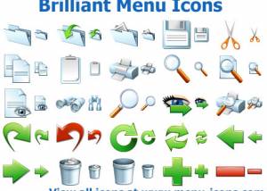 Brilliant Menu Icons screenshot