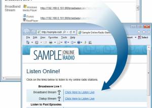 BroadWave Free Streaming Audio Server screenshot