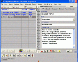 software - Bug Tracker Deluxe 4.12 screenshot