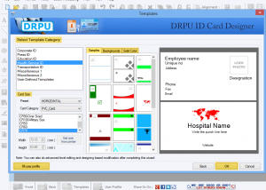 Bulk ID Cards Maker Software screenshot