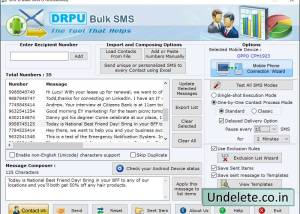 software - Bulk SMS Broadcasting Software 3.1.2.6 screenshot