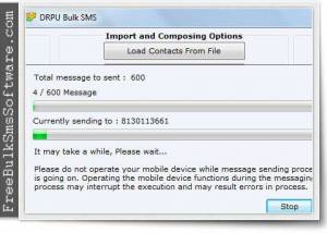 software - Bulk SMS for GSM 8.2.1.0 screenshot