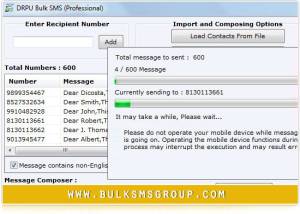 Bulk SMS Group screenshot
