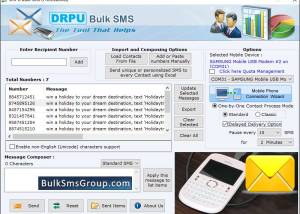 Bulk SMS GSM screenshot