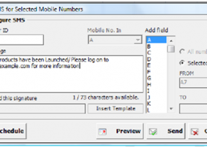 Bulk SMS Software screenshot