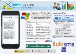 software - Bulk SMS Software for Windows 7.3.7.6 screenshot
