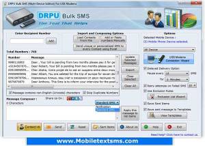 software - Bulk Text Messaging Program 10.0.1.2 screenshot