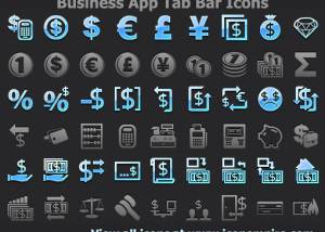 software - Business App Tab Bar Icons 1.1 screenshot