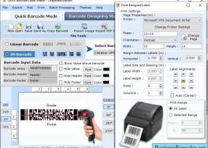 software - Business Barcode Label Maker Tool 4.5 screenshot