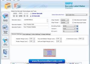 software - Business Barcode 9.3.0.1 screenshot