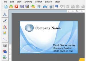 software - Business Card Design 9.2.0.1 screenshot