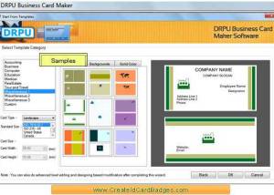 software - Business Card Designer 9.2.0.1 screenshot