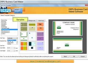 software - Business Card Designer Software 9.3.0.1 screenshot