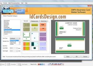 software - Business Card Designing 9.3.0.1 screenshot