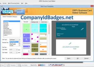 software - Business Card Designing Software 9.3.0.1 screenshot