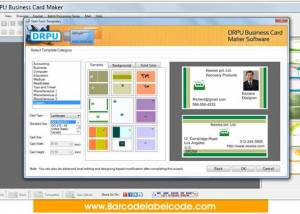 software - Business Card Designs Software 8.3.0.1 screenshot