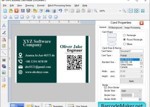 software - Business Card Maker Tool 8.4 screenshot