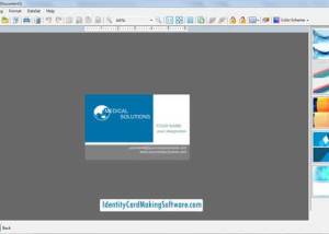 Business Card Making Software screenshot