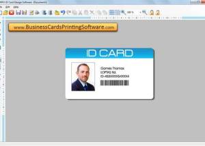 software - Business Card Sample 8.3.0.1 screenshot