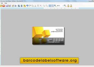 software - Business Card Software 9.2.0.1 screenshot
