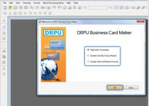 Business Cards Design Program screenshot