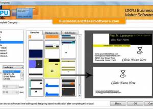 software - Business Cards Designing Software 8.3.0.1 screenshot