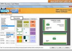 Business Cards Designing Software screenshot