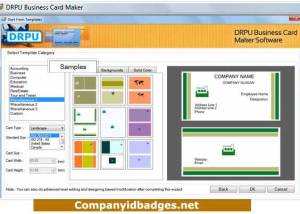Business Cards Maker Software screenshot