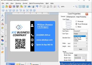 software - Business Cards Maker Software 6.3.3 screenshot