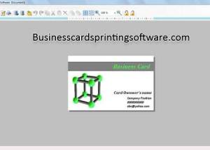 software - Business Cards Printing Software 8.3.0.1 screenshot