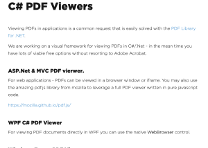 C# PDF Viewer screenshot