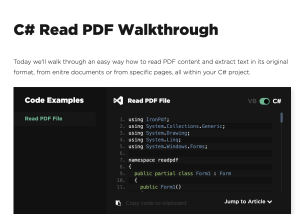 software - C# Read PDF 2022.3.5084 screenshot