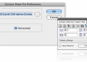 software - Cacidi Contact Sheet Pro CC2015 screenshot