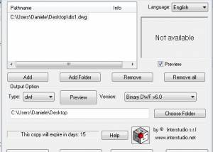 software - CAD File Converter W 3.0.1 screenshot