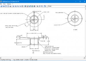 software - CADViewX: ActiveX for DWG, DXF, PLT, CGM 14 screenshot