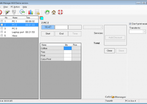 Cafe Manager for Internet Cafes screenshot