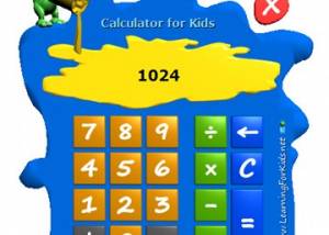 software - Calculator for Kids 1.0 screenshot