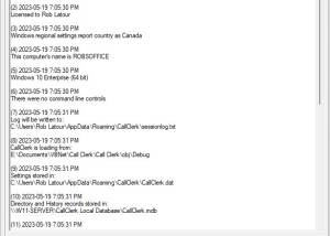 Full CallClerk screenshot